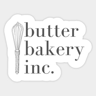 butter bakery inc. Sticker